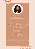 START YOUR OWN HAIRCARE BUSINESS EBOOK